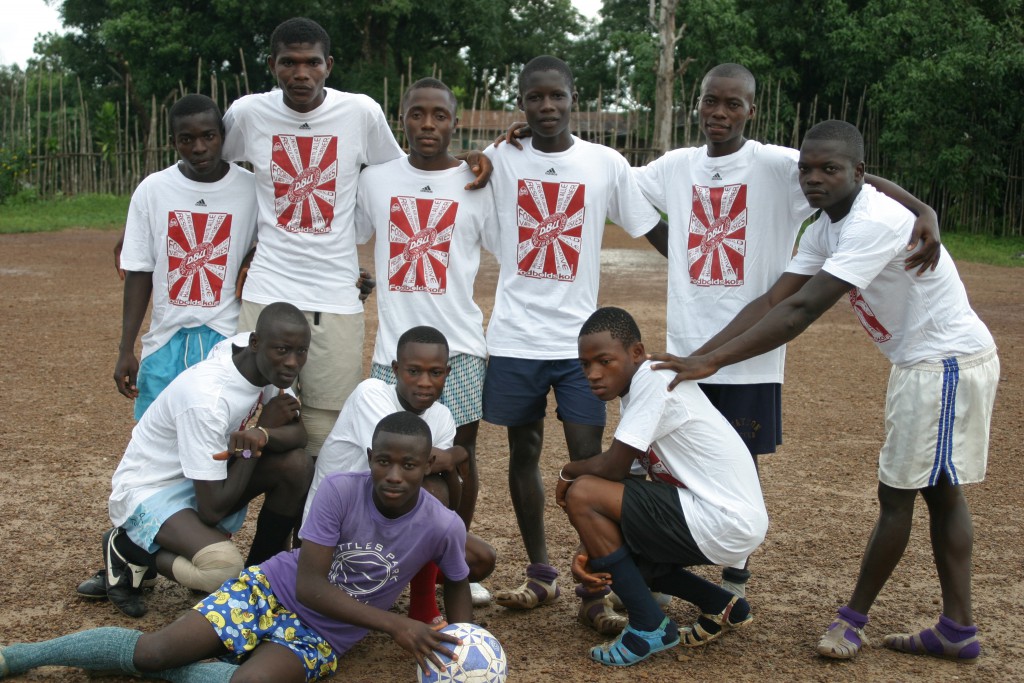 Fodbold hold Masanga Sierra Leone