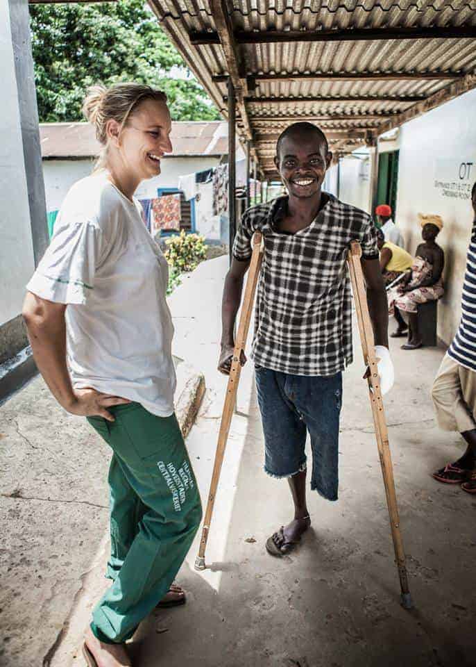 Frivillig Masanga Fysioterapeut